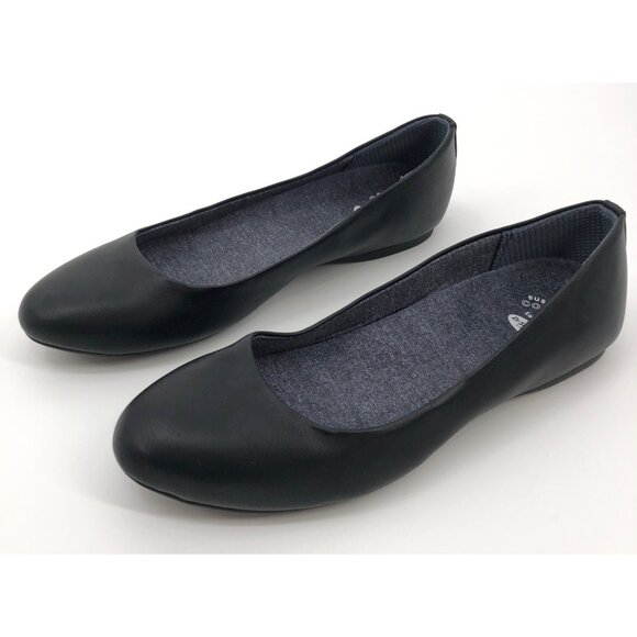 Dr Scholls Giorgie Ballet Flats Women 9.5M Black Memory Foam Slip-on Comfortable - Picture 3 of 7